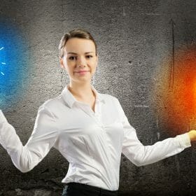 woman holding light bulbs smarter with nootropics